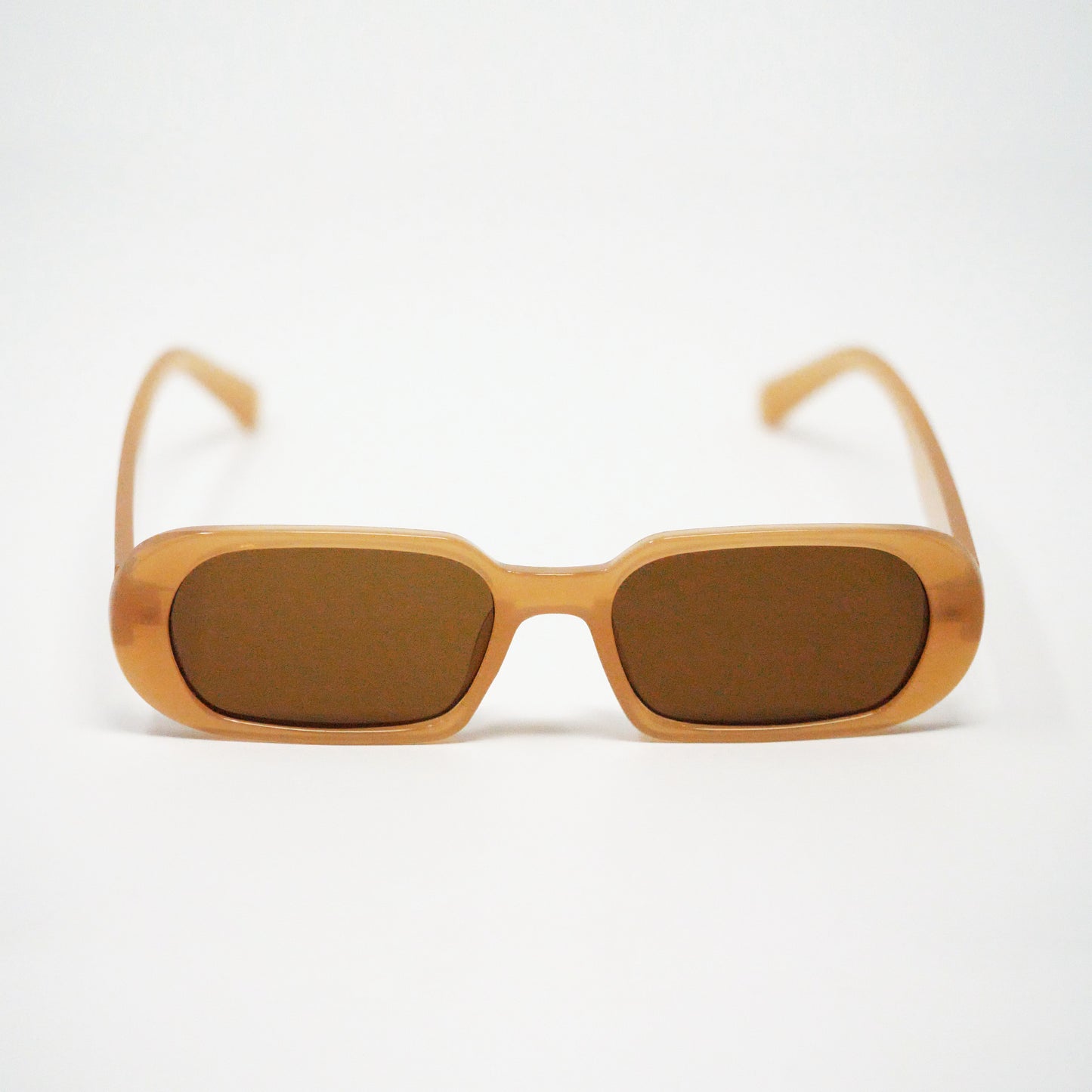 Tan Brown Glasses