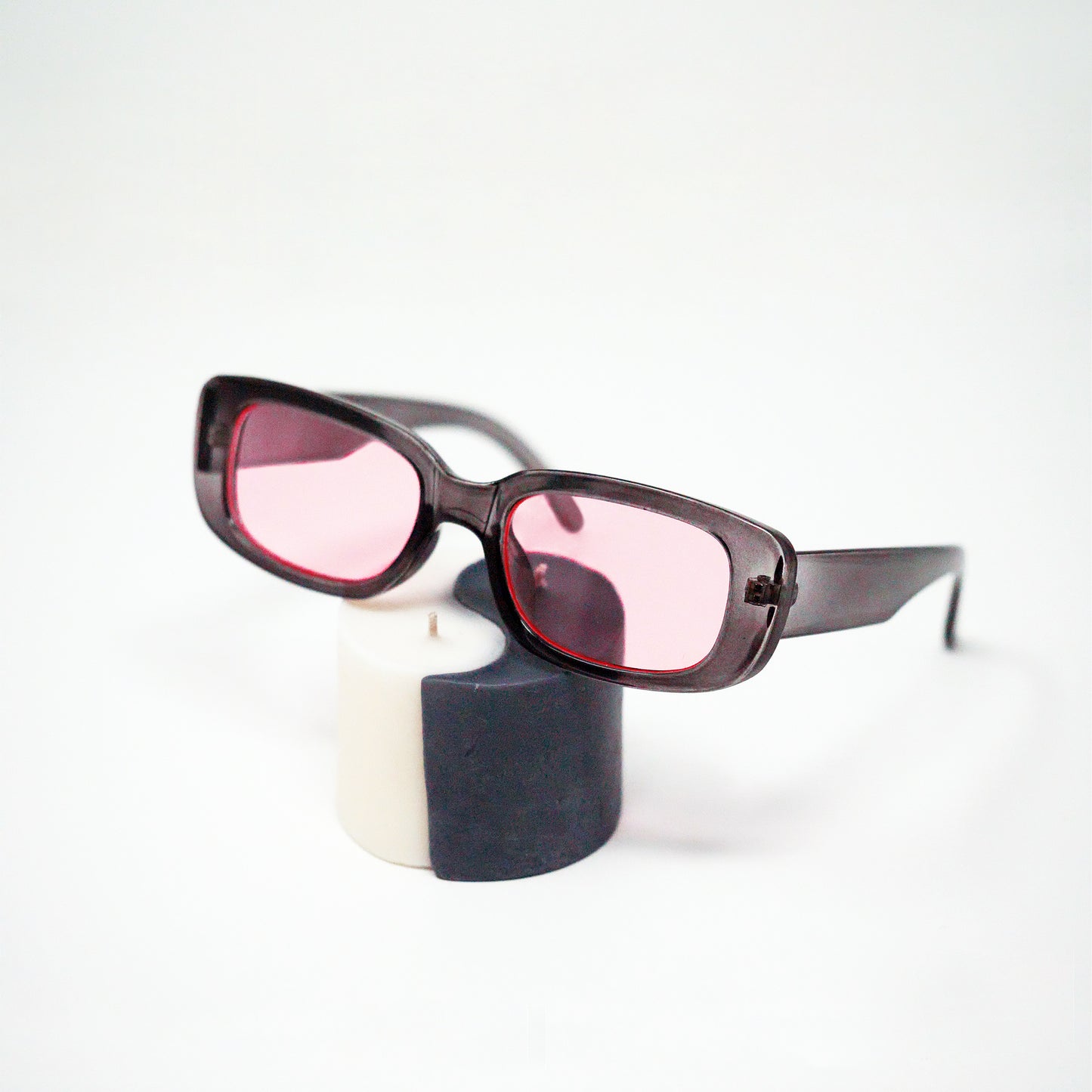 Black Pink Panther Glasses