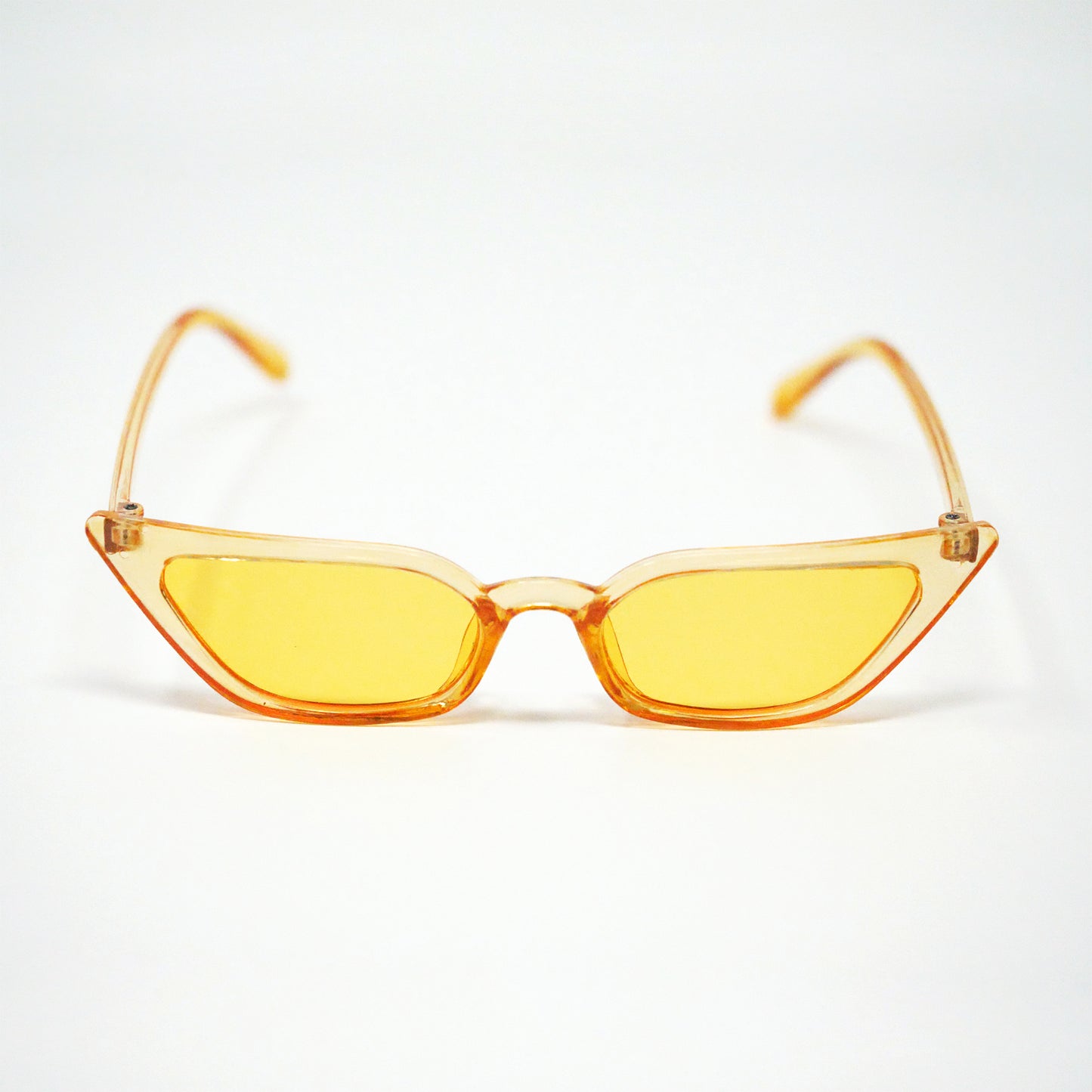 Orange Fanta Cat Glasses