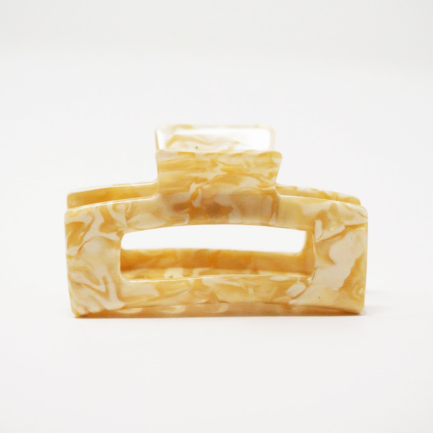 Medium Buttercream Rectangle Claw