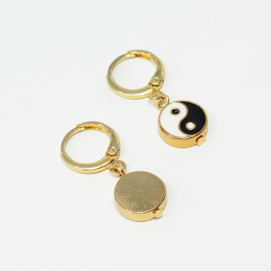 Take A Trip Classic Yin Yang Earrings