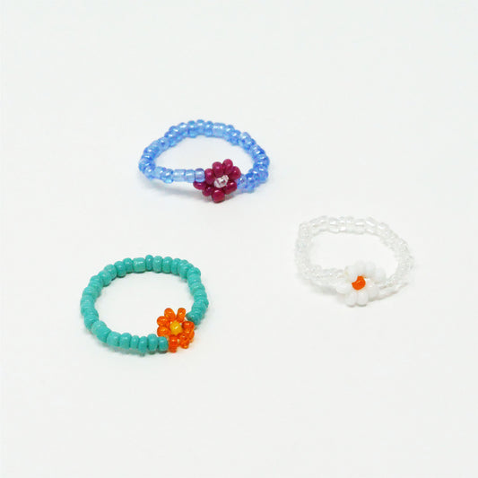 Daisy Bead Ring Bundle
