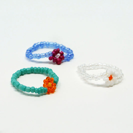 Daisy Bead Ring Bundle