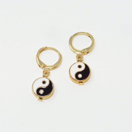 Take A Trip Classic Yin Yang Earrings